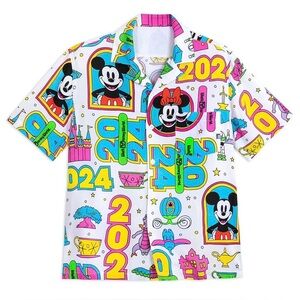 Walt Disney World 2024 Button Down Shirt